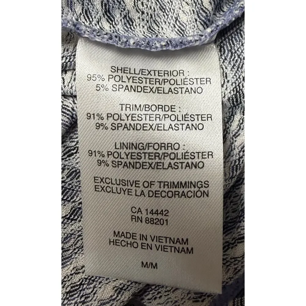 MPG Mondetta Travel Dress Women Medium Purple Racerback Built In Bra Stretch New - Picture 9 of 10